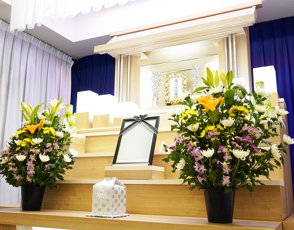 聖苑第三式場メイプルオールパックプラン祭壇画像