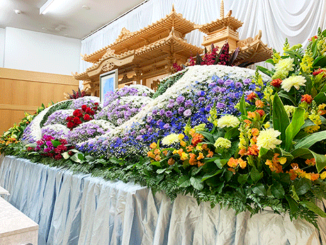 葬儀,箕面市の聖苑第一式場メイプルオールパックプラン１